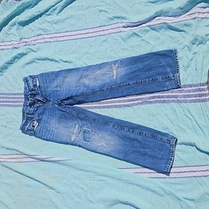 Gap kids brand boys size 8 slim distressed jeans.